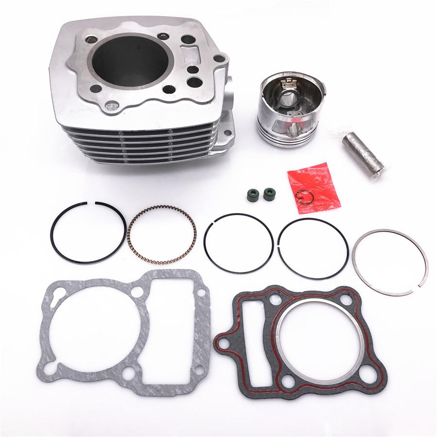 62mm Big Bore Motorcycle Cylinder Kit Set For Honda CG125 CG 125 125cc To 150cc