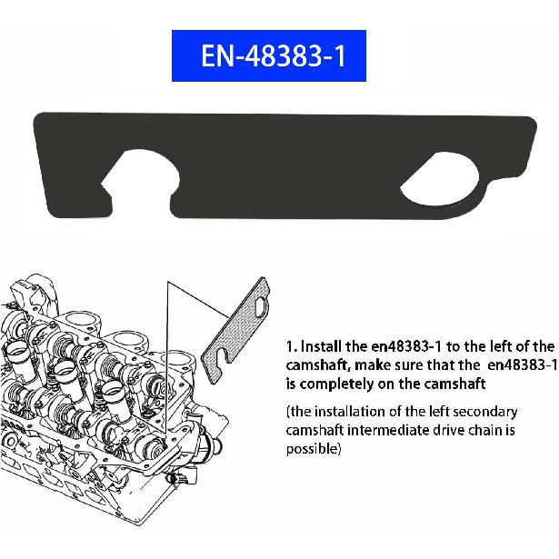 Набор фиксирующих инструментов для цепи ГРМ и распредвала для Cadillac Buick Saturn Pontiac Chevrolet EN-46105 и EN-48383