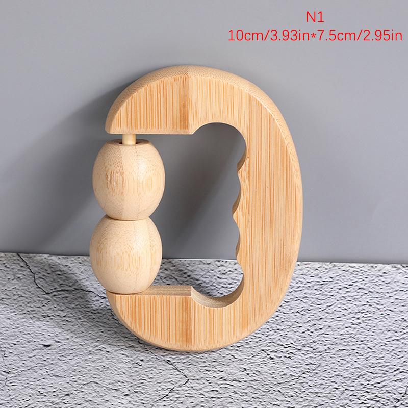 1pc Wooden Massage Roller Portable Massage Tools For Face Neck Muscle Relax Head Foot Massager Stick Body Relaxation