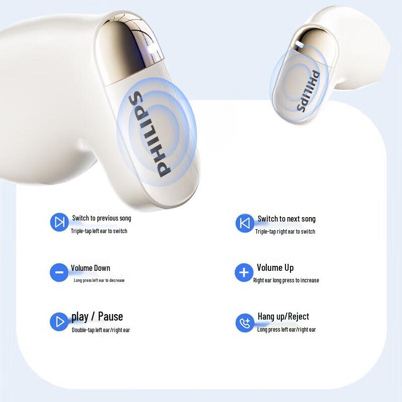 Philips TAT2169 Полувнутриканальные полностью беспроводные наушники