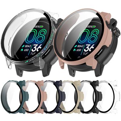 Защитная пленка для экрана из твердого стекла Smartwatch Full Frame Case для умных часов Coros PACE Pro Smart Watch Защитный бампер