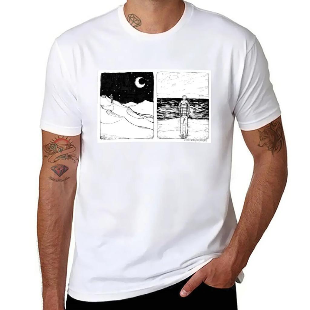is everything i know truly the sea or is it a blue desert? T-Shirt sublime blacks anime clothes vintage black t shirts for men