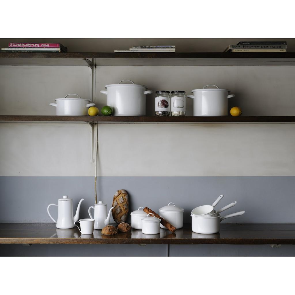 Кастрюля Tsukitojirushi Slim 1,2 л, черная