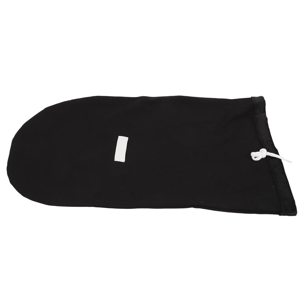 Cast Sock with Straps Black Cotton Fleece Cast Toe Cover Warmer for Rehabilitation After Fracture