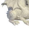 Украшение для письменного стола 3D-печатный горшок-дракон Креативный цветочный горшок с местом для хранения Художественный многофункциональный органайзер Фигурка-декор для дома и офиса,
