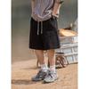Wassup Heods Trendy Brand Work Shorts for Men, Summer 2024 New Style, Loose Wide-Leg Solid Color Couple Style Pants