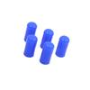 ACROPIX Впускной вакуумный шланг Трубка Заглушка Концевик Силиконовая заглушка 6 мм Синий 5 шт.