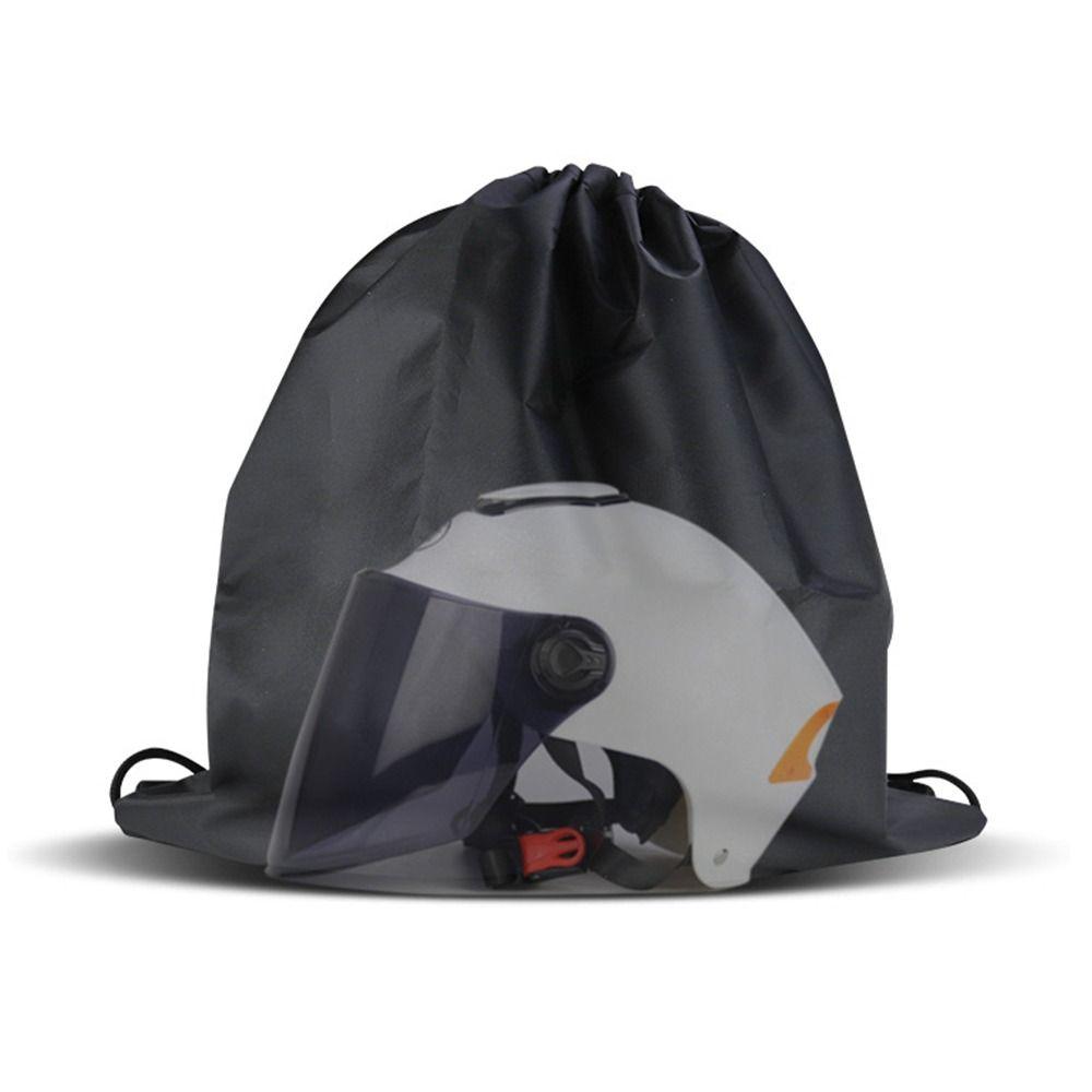 Large Capacity Motorcycle Scooter Electircbike Cycling Drawstring Carrying Pouch Helmet Storage Bag