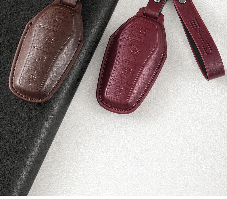 Чехол для ключа BYD для моделей Han, Qin Plus DMI, Song Pro, Tang L, Yuan Up, Destroyer 05, Seagull, Seal, 06 и Dolphin.