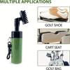 1/2pcs Golf Club Cleaner Groove Tube Golf Brush Golf Club Brush with Leakproof Reservoir Tube Squeeze Bottle for Easy Cleaning