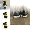 Bumble Bee Nordic Gnome Gonk Tomte Sunflower Plush Doll Ornament Decor Adorable Size With Black Yellow Colors