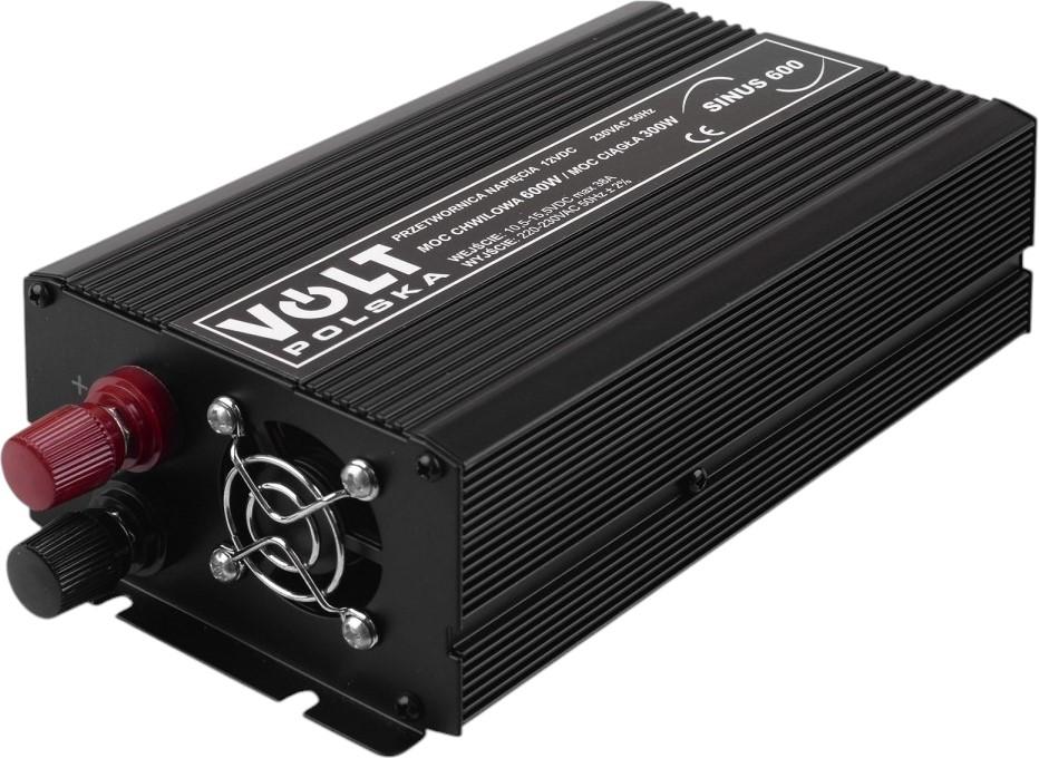Voltage converter Volt Polska Sinus 600 12/230V 300/600W (3SIP060012)