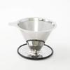 Takara Trading Шаста Нержавеющая сталь Дриппер В х Ш х 13см Г TWS-C-018, 8.5см 11.5см