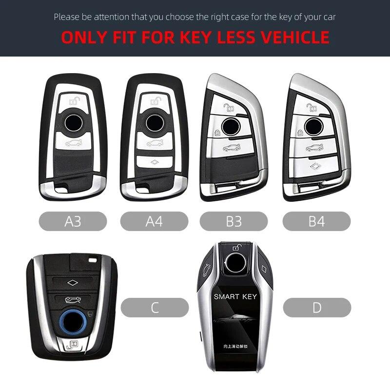 Подходит для BMW 5-й серии, 7-й серии, 3-й серии X3 X1 X5 X6 320li 525li 530li кожаный защитный чехол для ключей