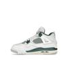 Детские кроссовки Air Jordan 4 Retro GS Oxidized Green белые нейтрально-серые FQ8213-103