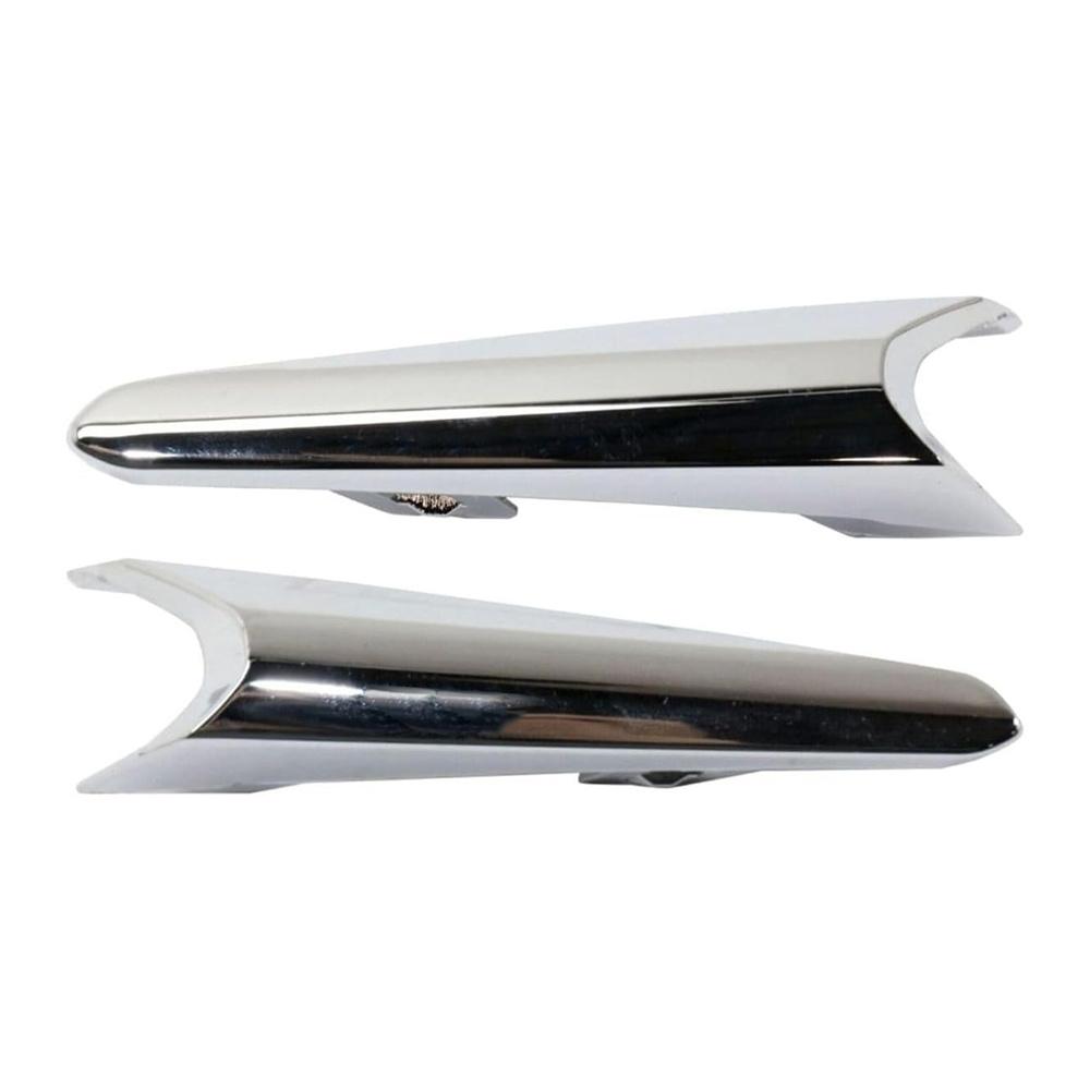 1Pair Left Right Chrome Fog Lamp Molding Cover Fit For Mazda 3 Sport 2017-2018