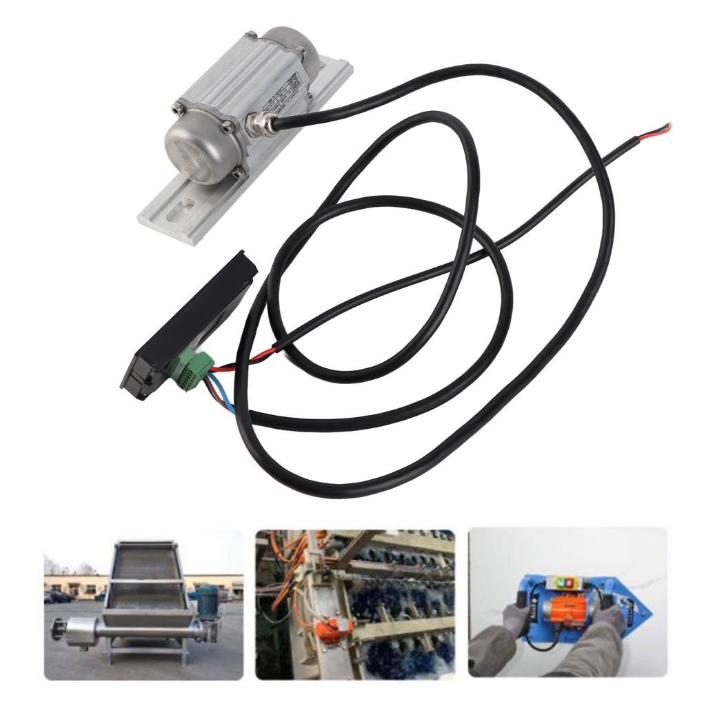 Concrete Motor 7500RPM Aluminum Alloy Speed Digital Display IP65 Prevention 12V Brushless Vibration Motor
