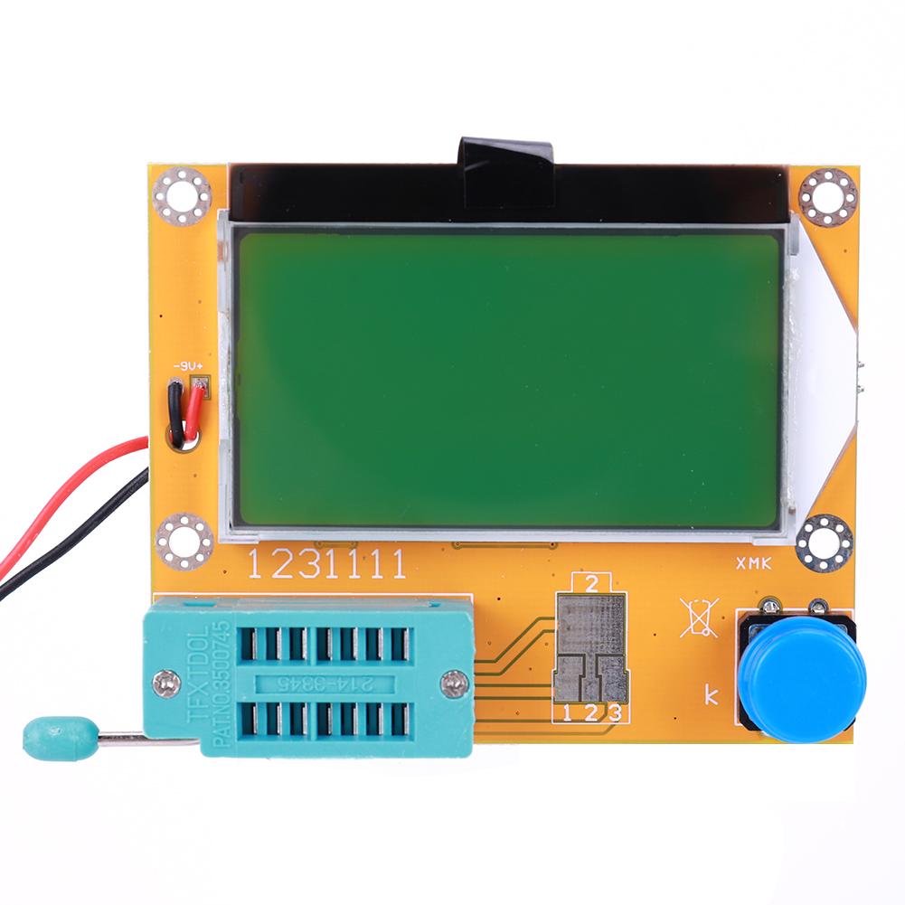 LCR-T4 ЖК-диод, триод, измеритель емкости ESR, тестер транзисторов (Блок батарей)