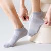 Мужские носки, Короткие носки, Летние тонкие носки с защитой от запаха, Мужские спортивные носки-лодочки, Однотонные мужские носки с низким верхом
