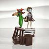 NEW 11CM Little Nightmares Six & Mono PVC Figure Toy Collection Model Statue Action Figure Model Toy Desktop Ornament Gifts