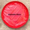 New Bubble Show Props Set for Performance, Magic Bubble Tool for Blowing Large Bubbles, Red Cloth Tub for Enchanting Shows