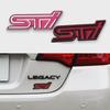 3D металлическая наклейка для автомобиля, Стайлинг STI, наклейка на переднюю решетку автомобиля, эмблема гриля на голову автомобиля, значок для Suba-ru XV Legacy Forester Impreza STI WRX