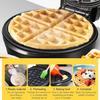 Dual Voltage Mini Waffle Maker for American Waffle & Sandwich Breakfasts