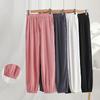 Women's Lounge Pants Soft Casual Drawstring Tie Elastic Waist Cozy Wide Leg Lounge Pants with Pockets Loose Flowy Sweatpants Workout Comfy Jogger