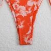 2025 Euro-American New Style Lace-Up Backless Sexy Split Bikini Swimsuit for Women