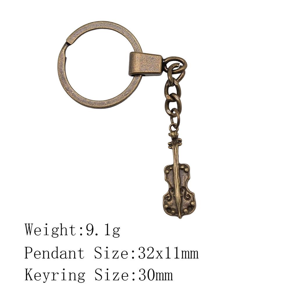 Кольца-брелоки на годовщину свадьбы Музыкальные Спортивные Брелоки Женские Сумки Кольцо для ключей Материал