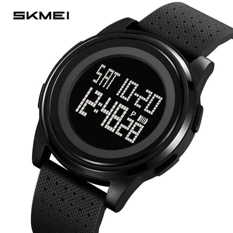 Moment Beauty Fashion Ультратонкие электронные часы Многофункциональные простые часы Мужские студенческие трендовые спортивные водонепроницаемые электронные часы