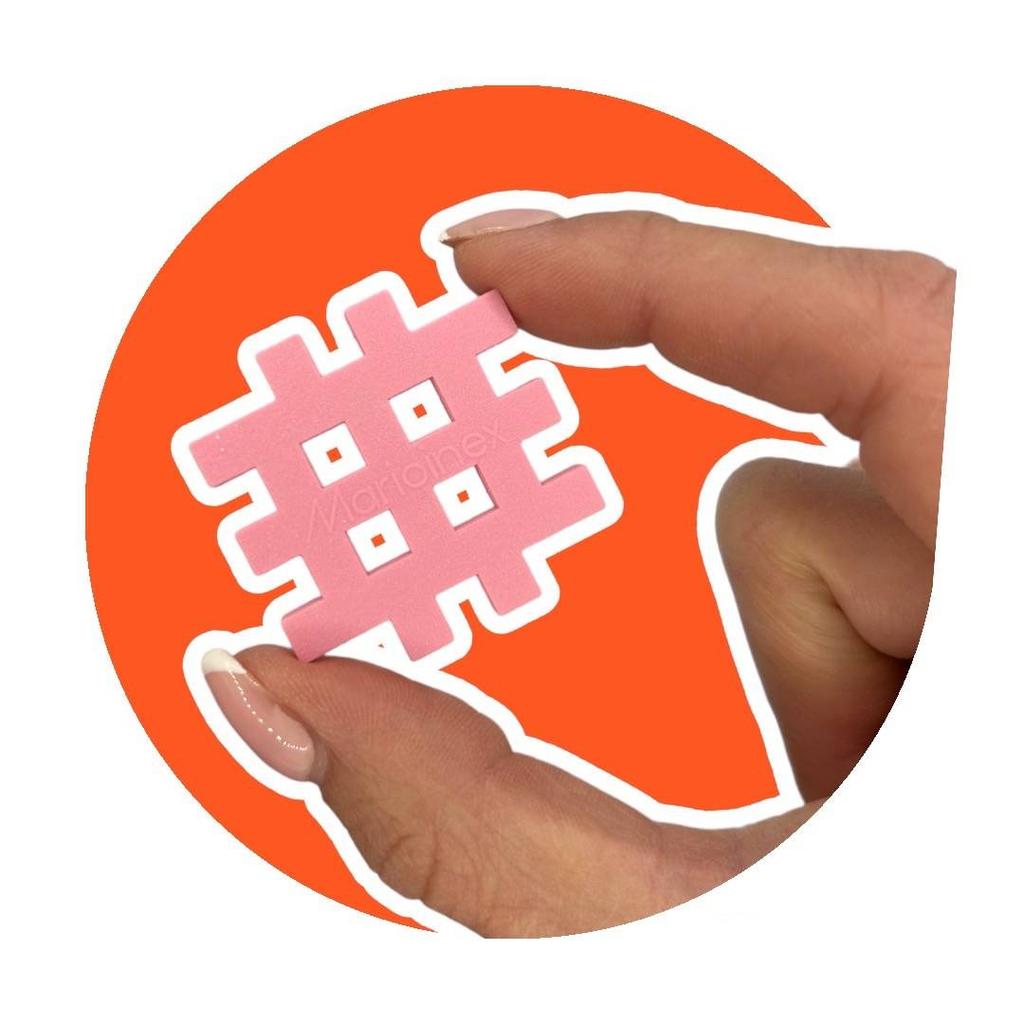 Klocki Konstrukcyjne Marioinex Mini Waffle Pastel 300 Elementów Dla 4-Latka Wspierające Motorykę