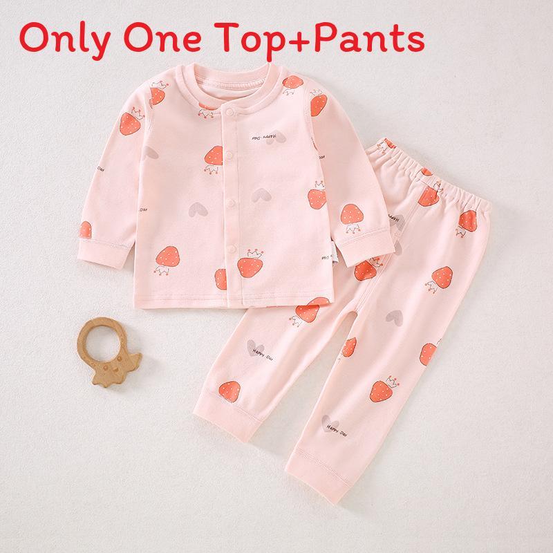 Baby Toddler Cotton Underwear Set With Cartoon And Striped Patterns For All Seasons