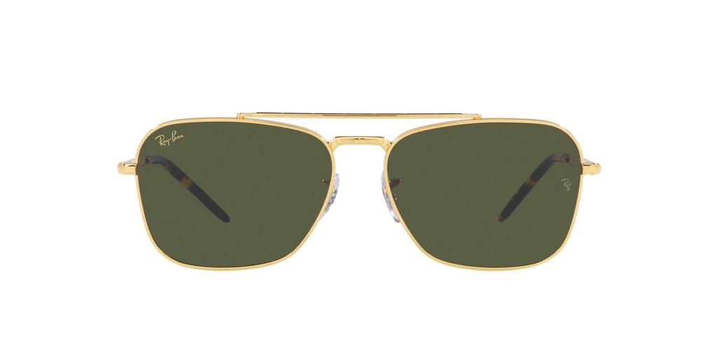 Солнцезащитные очки RB3636 Legend Серые Зеленые Линзы 58 [Ray-Ban] Золотистый/Кристальный (G-15XLT)