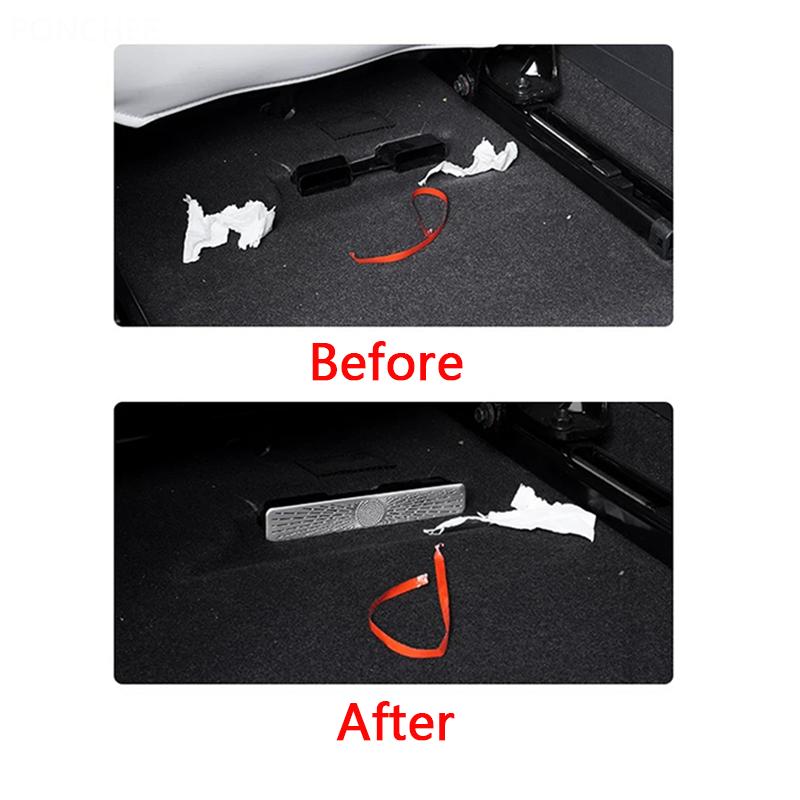 For XPENG P7+ 2026-2027 Protective Cover for Air Conditioning Outlet Under The Seat Automobile Modification Supplies