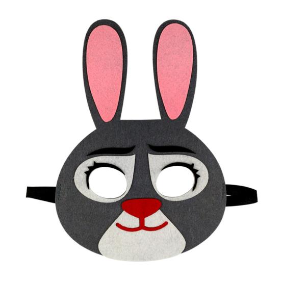 Маска на Хэллоуин, изысканная форма, яркие цвета, нетканый материал, тематика мультфильма «Зверополис», принадлежности для косплея и вечеринки.