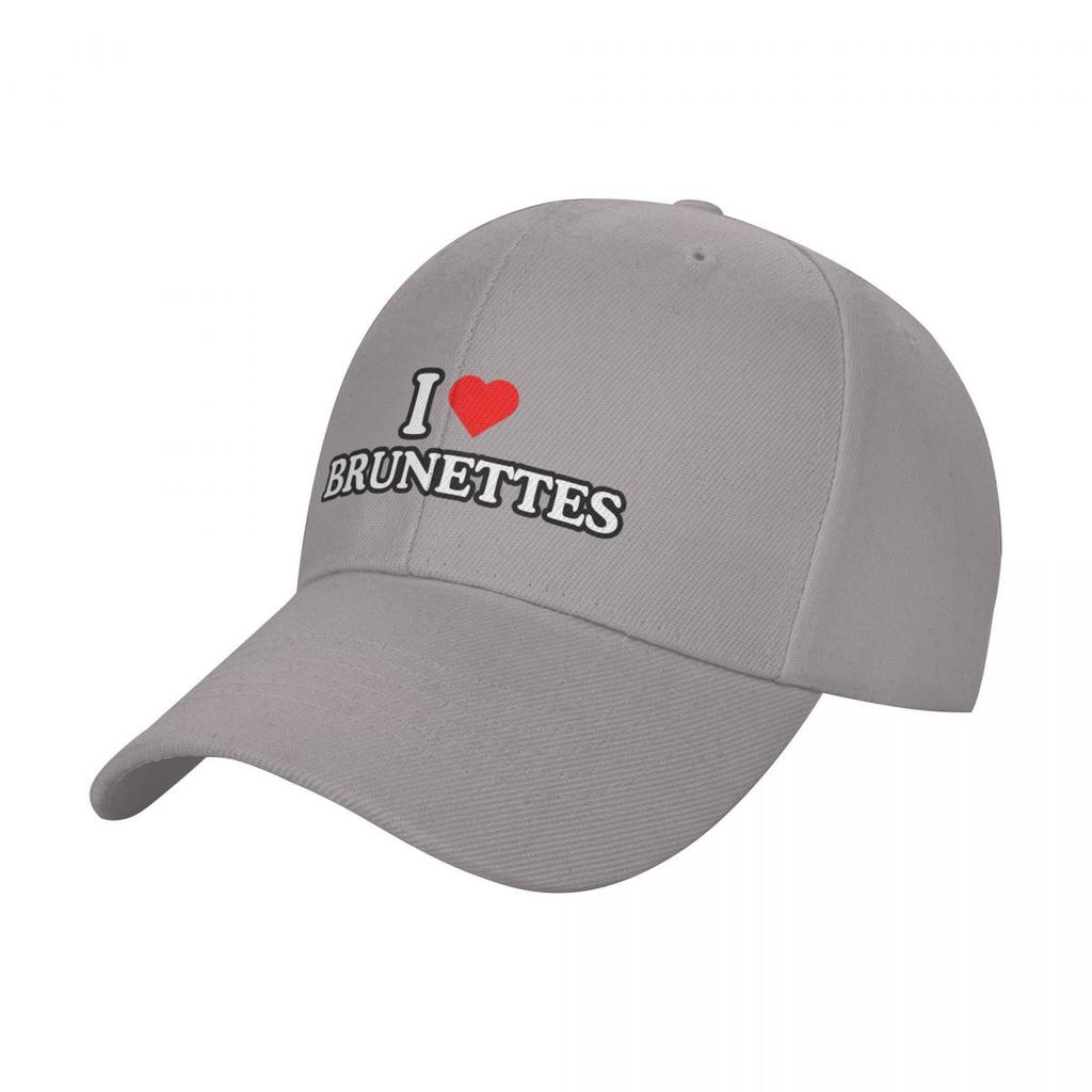 I Love Brunettes Baseball Cap Beach Hat Man Luxury custom caps Women's Beach Visor Men's