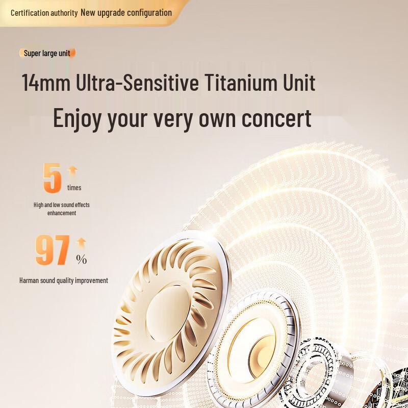 Jinyun i66 Open-Ear Bone Conduction Bluetooth Headphones