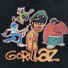 Винтажная футболка унисекс Gorillaz Band Rap Hip Hop Хлопок Классическая S-4XL VN2217