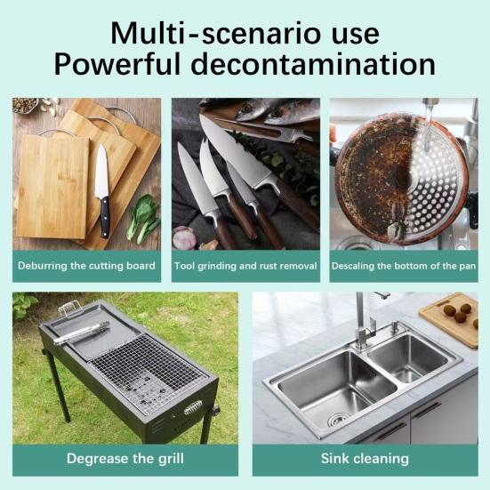 Камень для чистки гриля барбекю Эргономичная ручка Мощная дезактивация Карбидный очиститель пищевых остатков Скребок для гриля