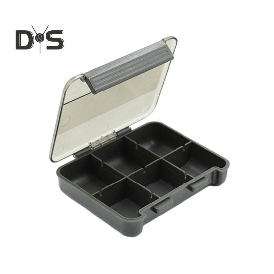 Ящик для хранения рыболовных приманок с несколькими отделениями Компактный дизайн Малый размер Чехол-органайзер для рыболовных принадлежностей