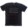 AC/DC 'Back In Black' Black T Shirt - NEW