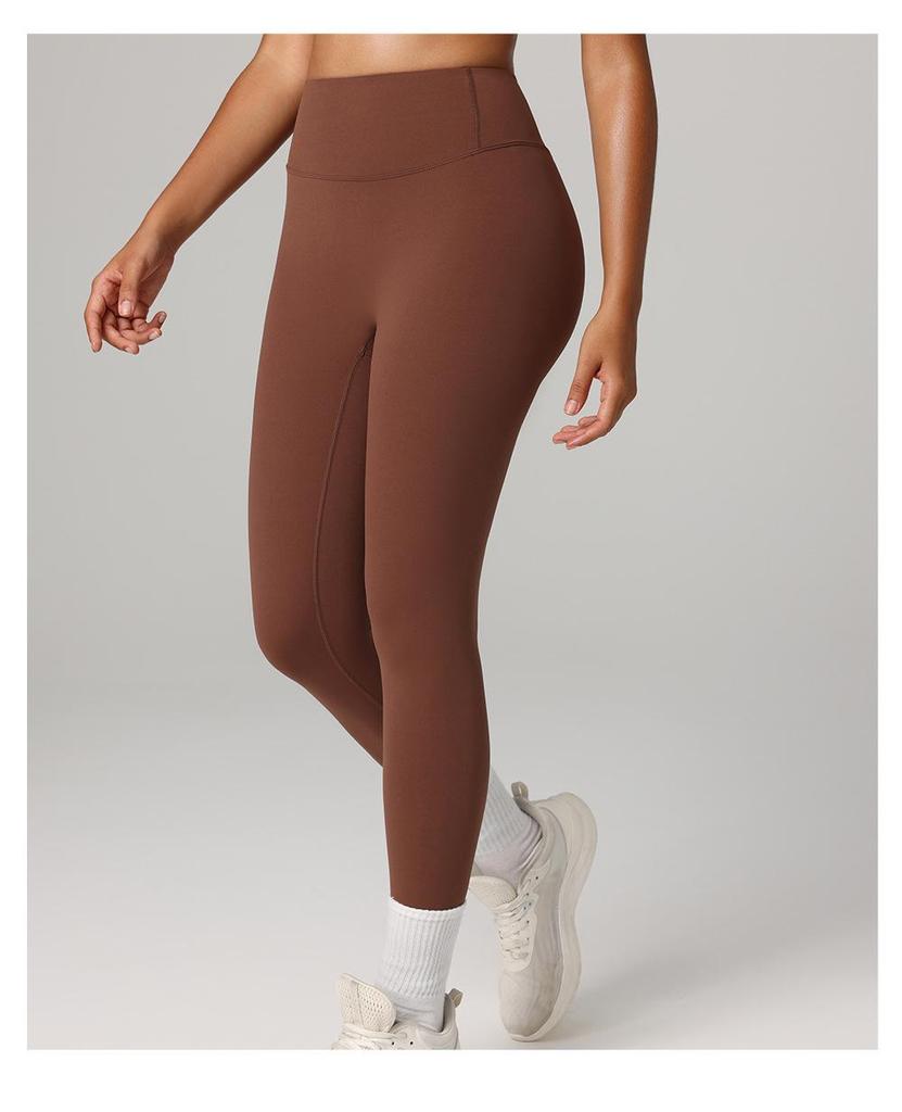 Йога-брюки с высокой талией, контролем живота и быстрой сушкой для пилатеса - Дышащий и подтягивающий бедра дизайн