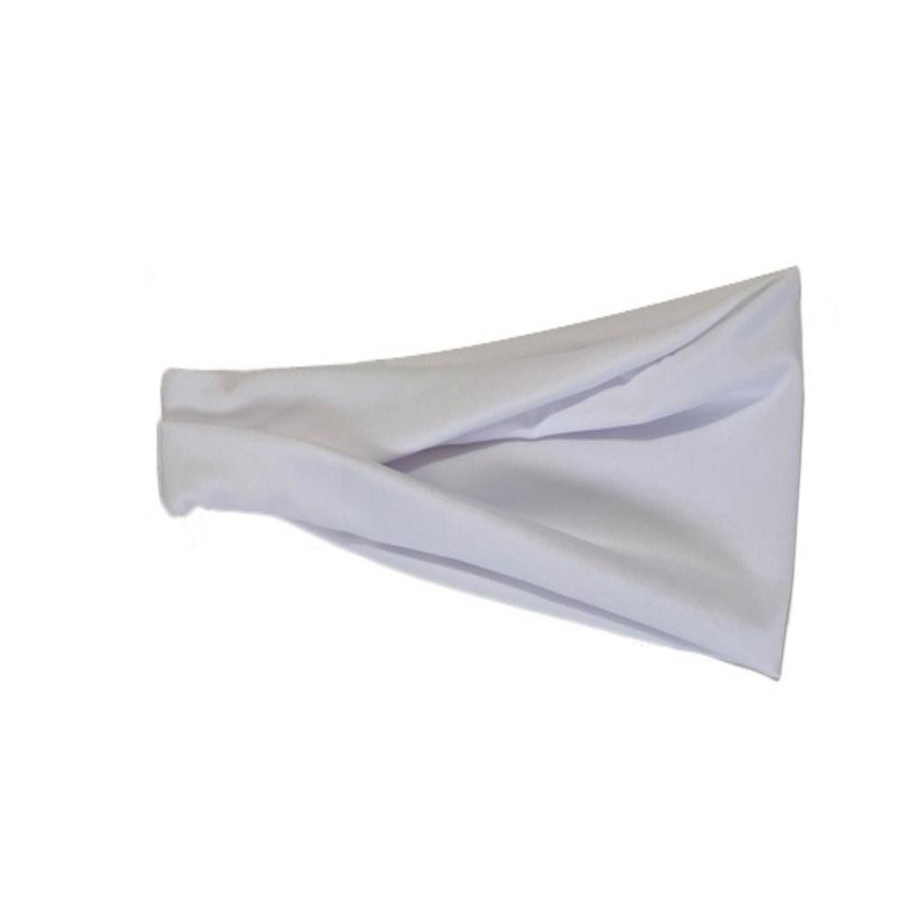 Stretch Fabric Yoga Headband Sweat Absorbent Head Wrap New Workout Headband Workout Accessories