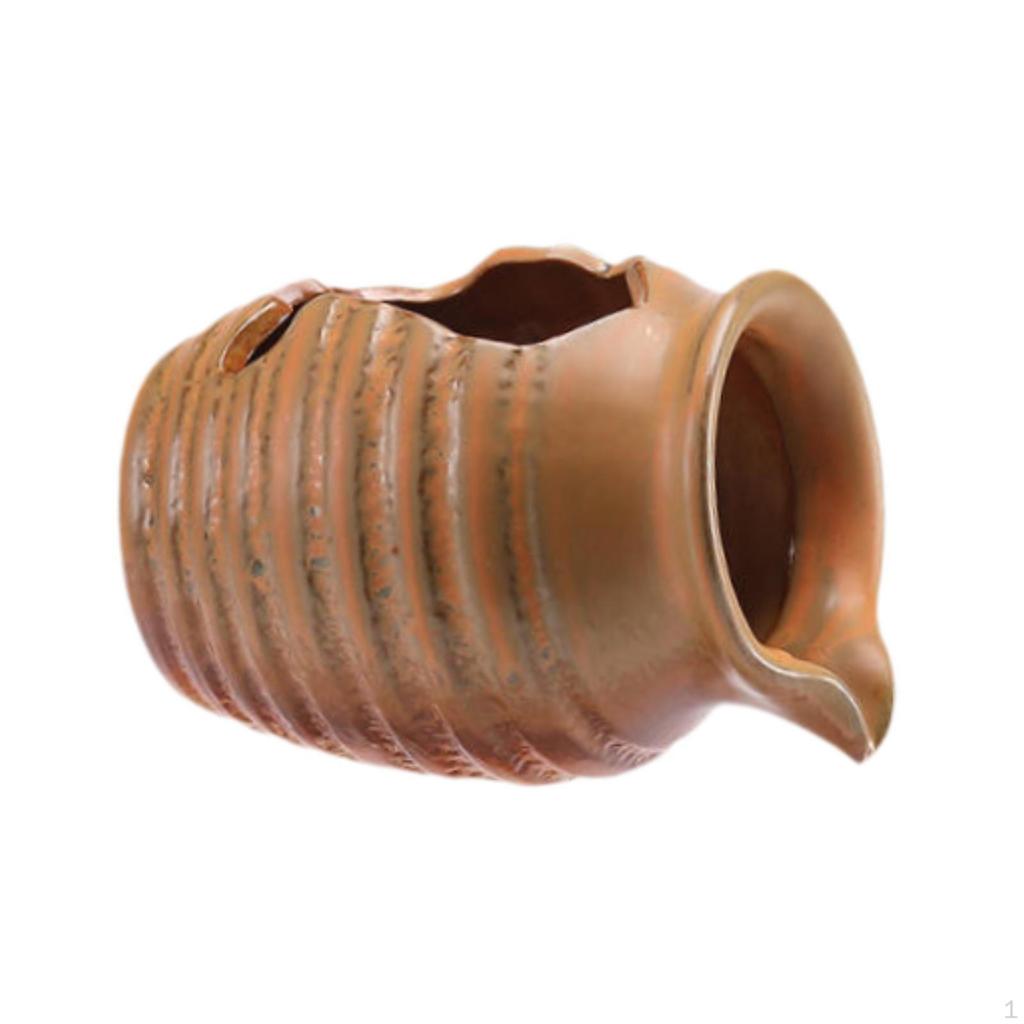 Ceramic Fountain Jar Circulating Waterfall Decorative Water Clay Pot Landscape for