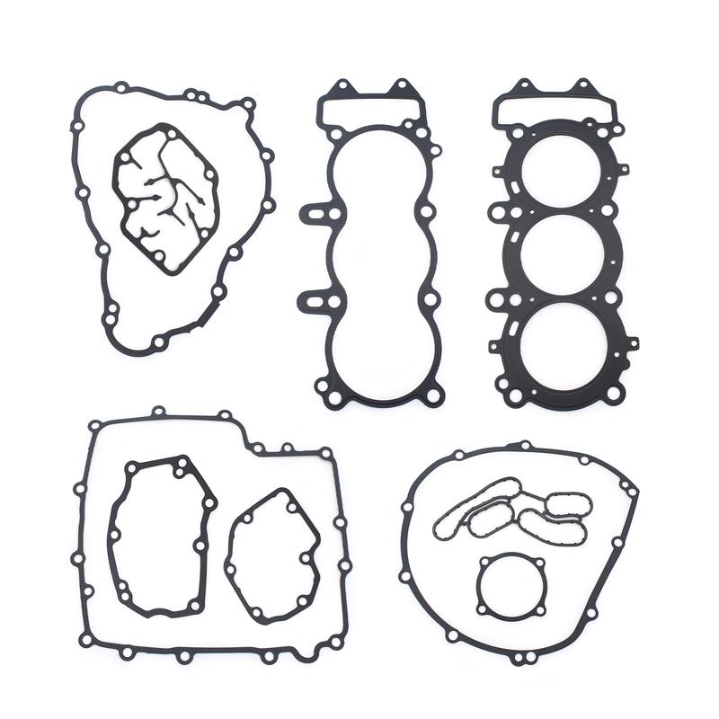 For Triumph 675 Motorcycle Cylinder Crankcase Complete Engine Cover Gasket Kits