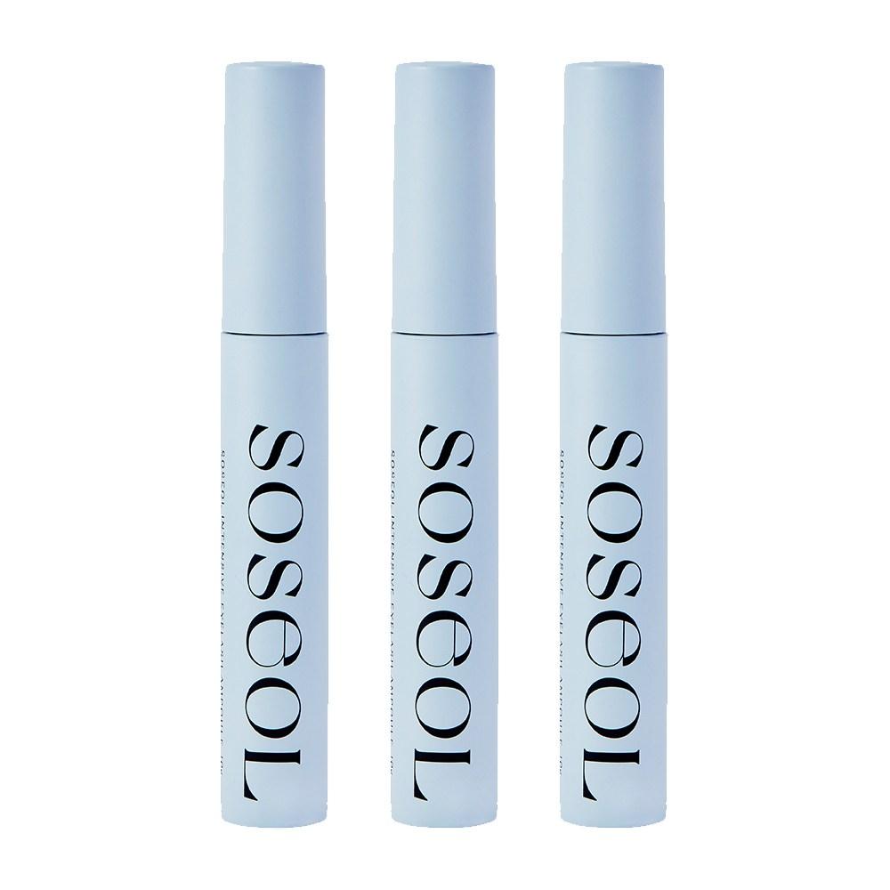 Новинка, прозрачная ампула для интенсивного питания ресниц Eyelash Nutrient, 3 шт., 10 г