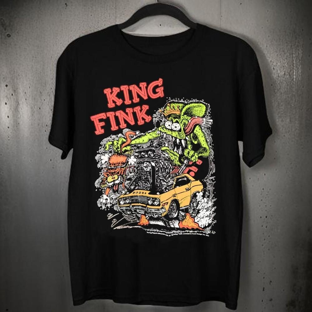 Редкая Редкая Хлопковая Мужская Унисекс Футболка Ed Roth Rat Fink Все Размеры