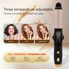 Mini Wireless Curling Iron Portable Hair Straightener USB Rechargeable Fast Heating Hair Curler for Travel