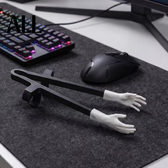 Portable Finger Tongs for Potato Chips Snack Chopsticks Gaming, Finger-Mounted Fork with Mini Hand Lazy Clip Watching TV Design, No-Touch Popcorn